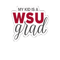 Washington State University Go Cougs Sticker by WSU Pullman