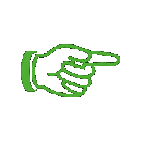 Grawewohnen finger pfeile grawe grawewohnen Sticker