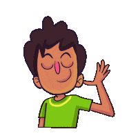 CreativeHatti boy indian lie creativehatti Sticker