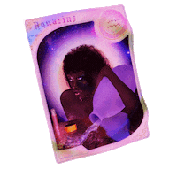 GabrielleRosenstein pastel cyber zodiac tarot Sticker