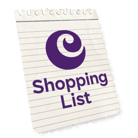 Shopping List Sticker by Ocado
