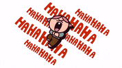 Laughing Out Loud Lol GIF by Holler Studios
