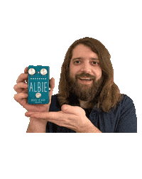 Guitar Pedal Sticker by BIG EAR pedals