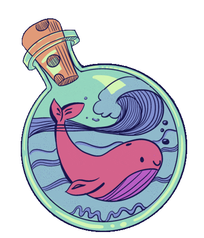 Water Magic Sticker