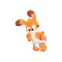 Baby Bunny Sticker