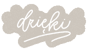Thanks Thank You Sticker by Calligrafun