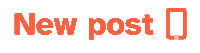Text New Post Sticker by u+i interact