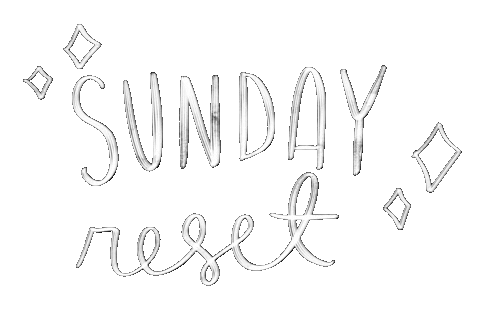 Sunday Reset Sticker