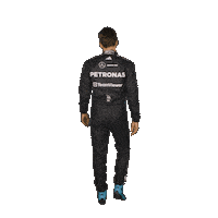 Turn Around Yes Sticker by Mercedes-AMG Petronas Formula One Team