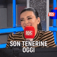 Roberta Rds Radio GIF by RDS 100% Grandi Successi