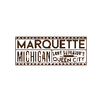lehtodesign up michigan marquette pure michigan Sticker