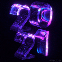 Glow New Year GIF by Pi-Slices