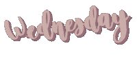 Wednesday Weekday Sticker