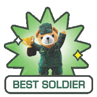 Soldier Youarethebest Sticker by Our Singapore Army