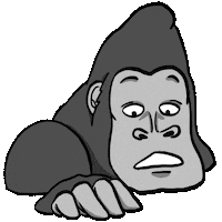 Gorilla Sticker