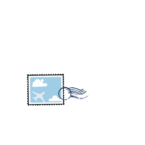 crownandfeather travel flight Sticker