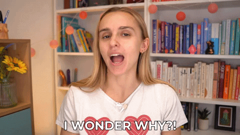 Sarcastic I Wonder Why GIF by HannahWitton