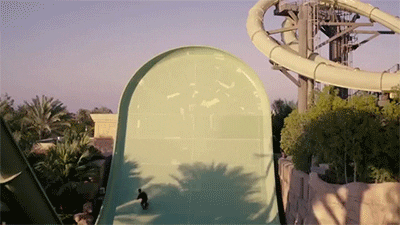 skateboarding waterslide GIF by Digg