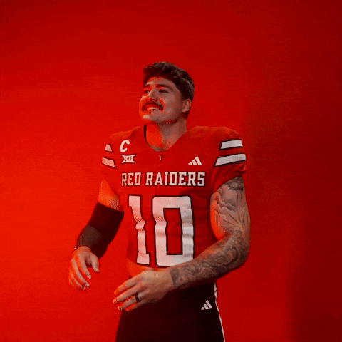 Jacob Rodriguez GIF by Texas Tech Football