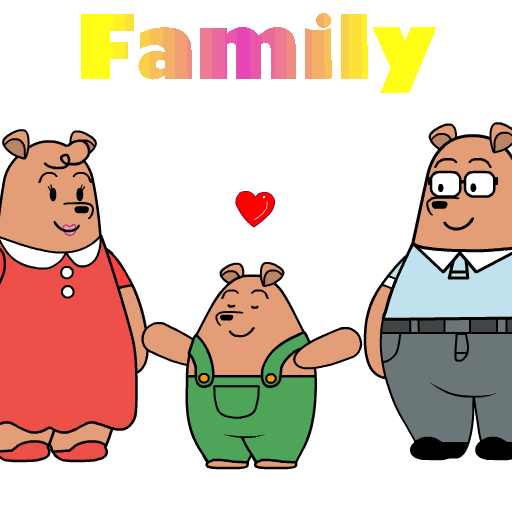 Family Parents Sticker