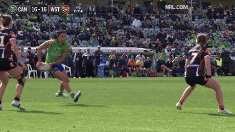 Womens Rugby League Nrl GIF by Canberra Raiders