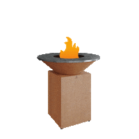 Fire Bbq Sticker by OFYR Global BV