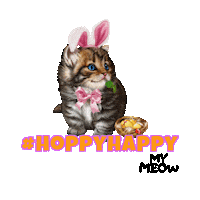 Happy Cat Sticker by mymeow