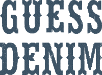 Cowboy Denim Sticker by GUESS