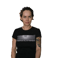 Angry Tattoo Sticker by Elena Nechayeva