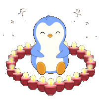 Penguin Breathe Sticker by Pudgy Penguins