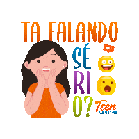 Serio Sticker by Teen Mentors