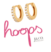 jcojewellery jewelry hoops jewellery earrings Sticker