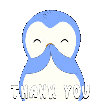 Thank You So Much Sticker by Pudgy Penguins