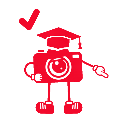Camera Yes Sticker by Guelph Grad Photos