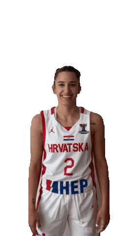 CRObasketball giphyupload basketball croatia Sticker