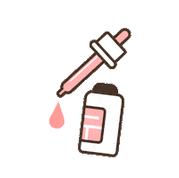 Skincare Drops Sticker by Hey, Glow