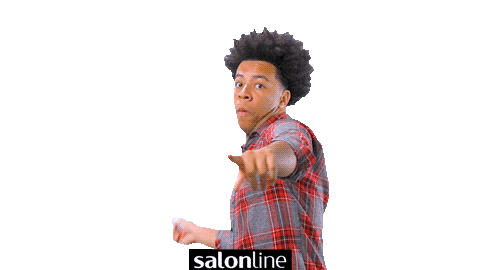 salonline giphyupload reaction man break Sticker