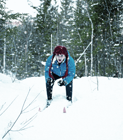 imariajohnsen snow skiing skier maria johnsen GIF