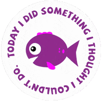 Sticker Fish Sticker by Swimmattix Swim School
