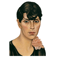 Sonja Sticker by Kimbell Art Museum