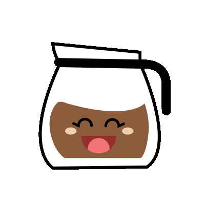 SawaCute giphyupload coffee кофе coffeepot Sticker