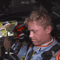 Angry Driver GIF by FIA European Rally Championship