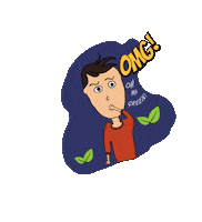 Plant Omg Sticker by oneforblue
