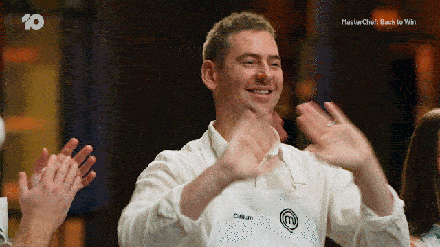 Wave Clapping GIF by MasterChefAU