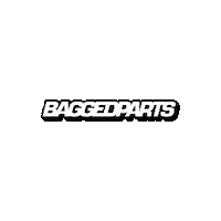Baggedparts deep low stance suspension Sticker