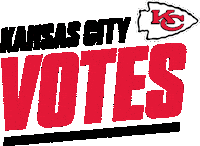 Voting Kansas City Chiefs Sticker by NFL
