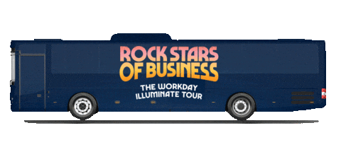 Bus Illuminate Sticker by Workday