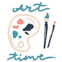 Art Drawing Sticker