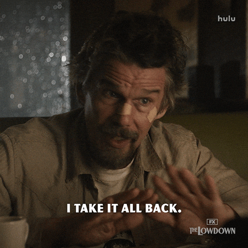 Withdraw Just Kidding GIF by FX Networks