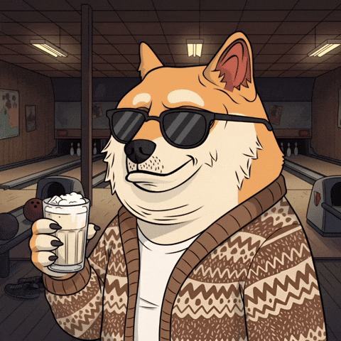 The Big Lebowski Kiss GIF by Doge Pound